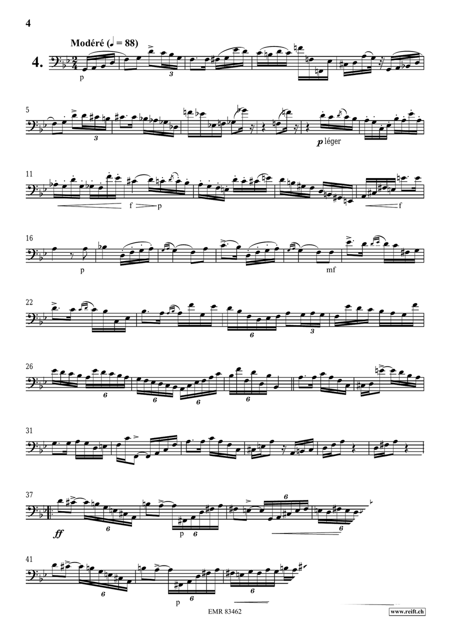 15 Studies 15 Studies Trombone scores gallery preview page 6
