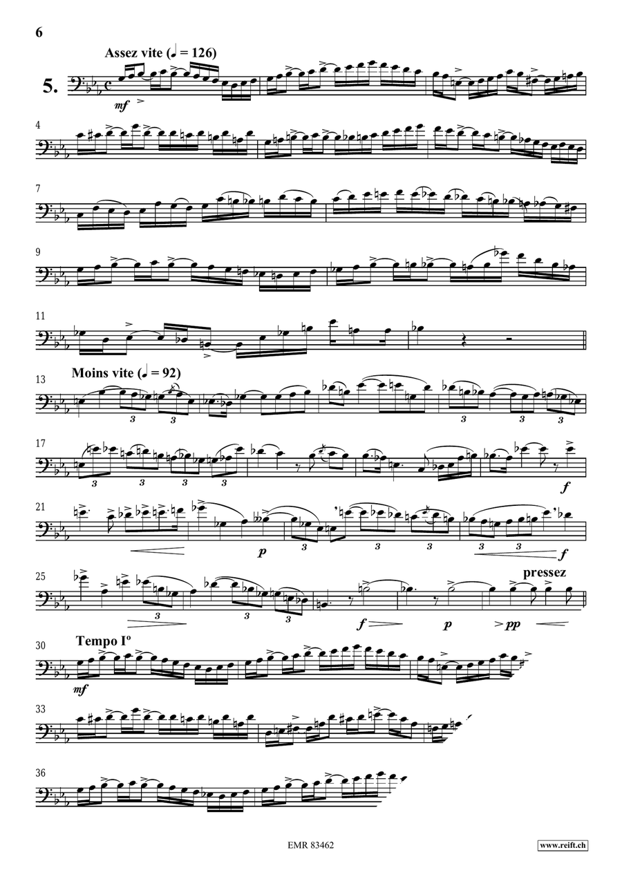 15 Studies 15 Studies Trombone scores gallery preview page 7