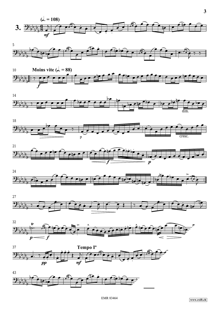 15 Studies 15 Studies Trombone scores gallery preview page 5