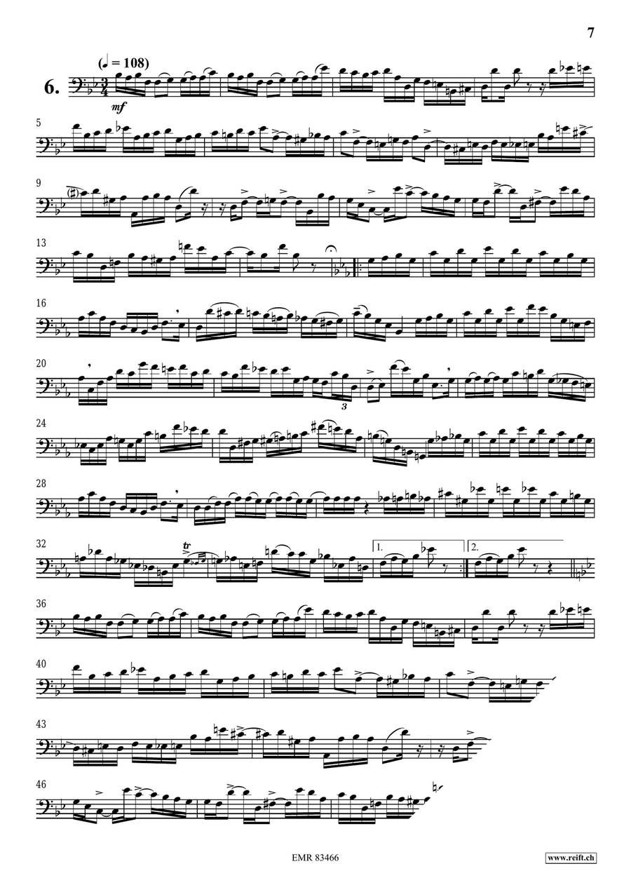 15 Studies 15 Studies Euphonium scores gallery preview page 8