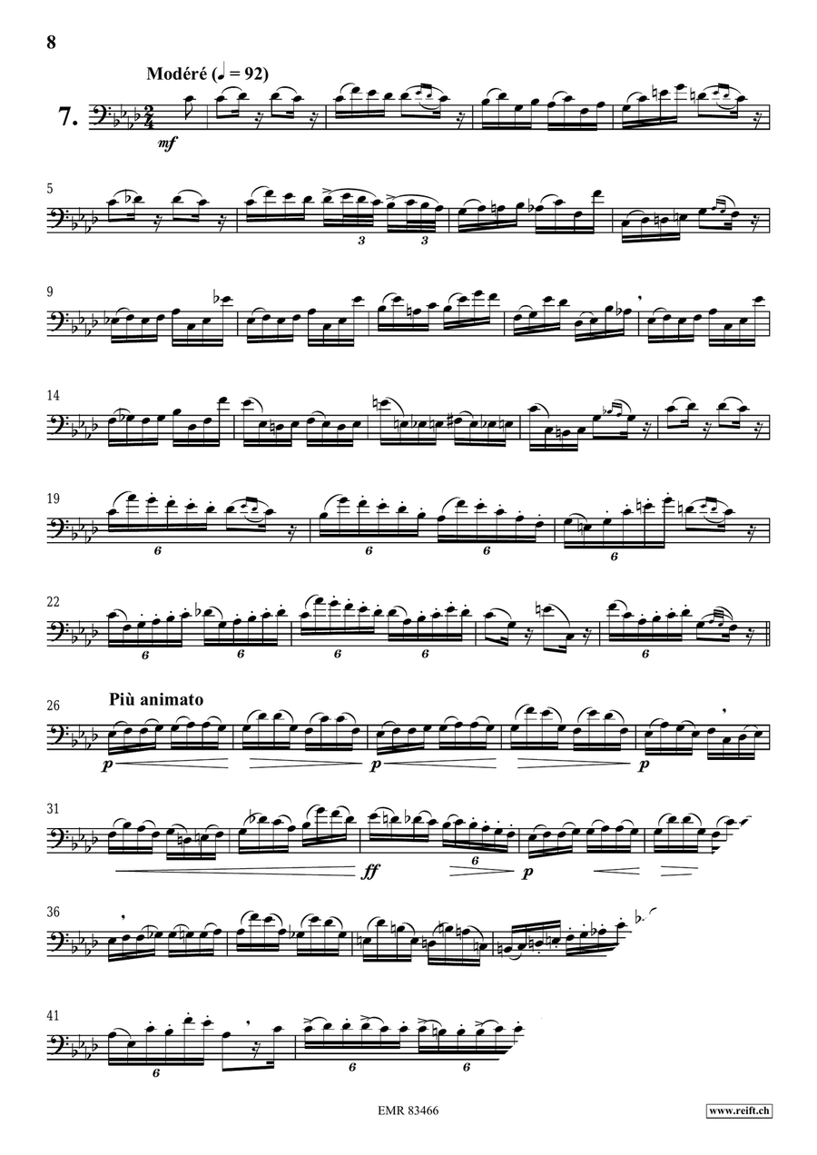 15 Studies 15 Studies Euphonium scores gallery preview page 9
