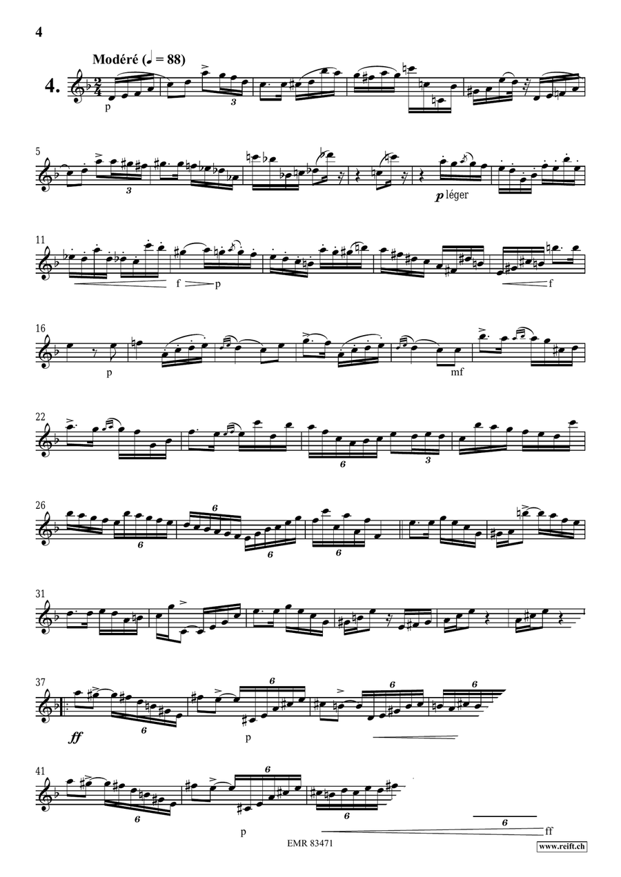 15 Studies 15 Studies Violin Solo scores gallery preview page 6