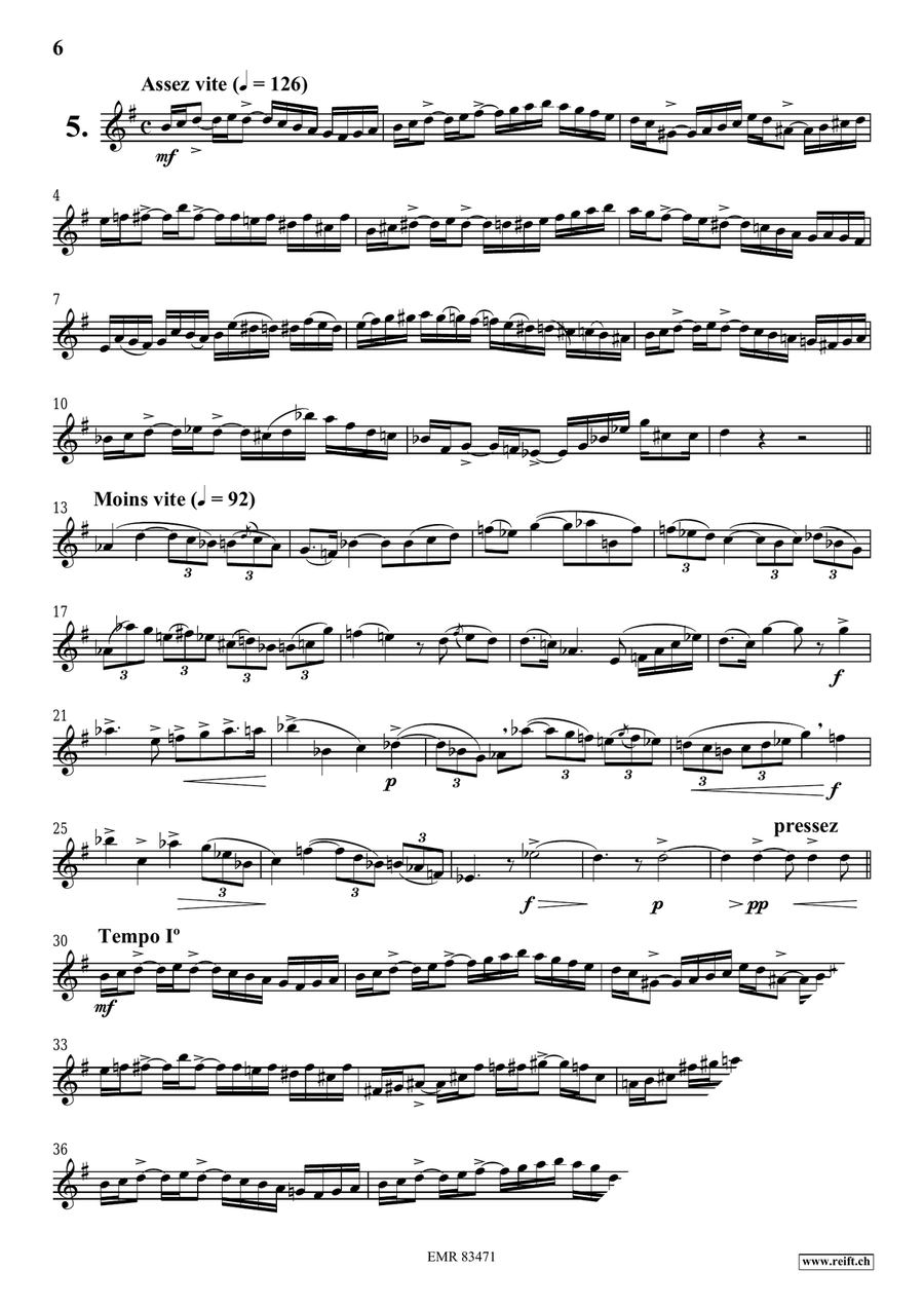 15 Studies 15 Studies Violin Solo scores gallery preview page 7