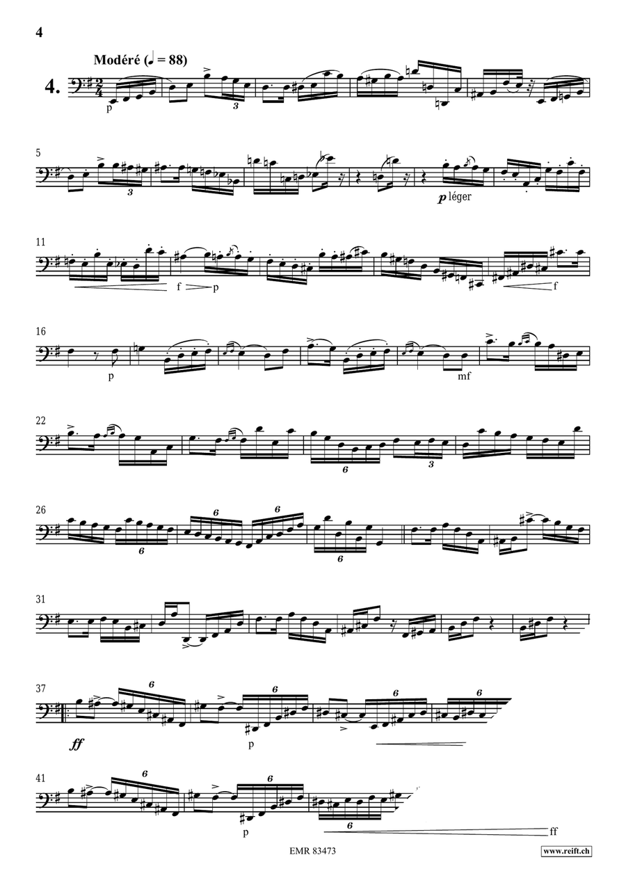 15 Studies 15 Studies Cello scores gallery preview page 6