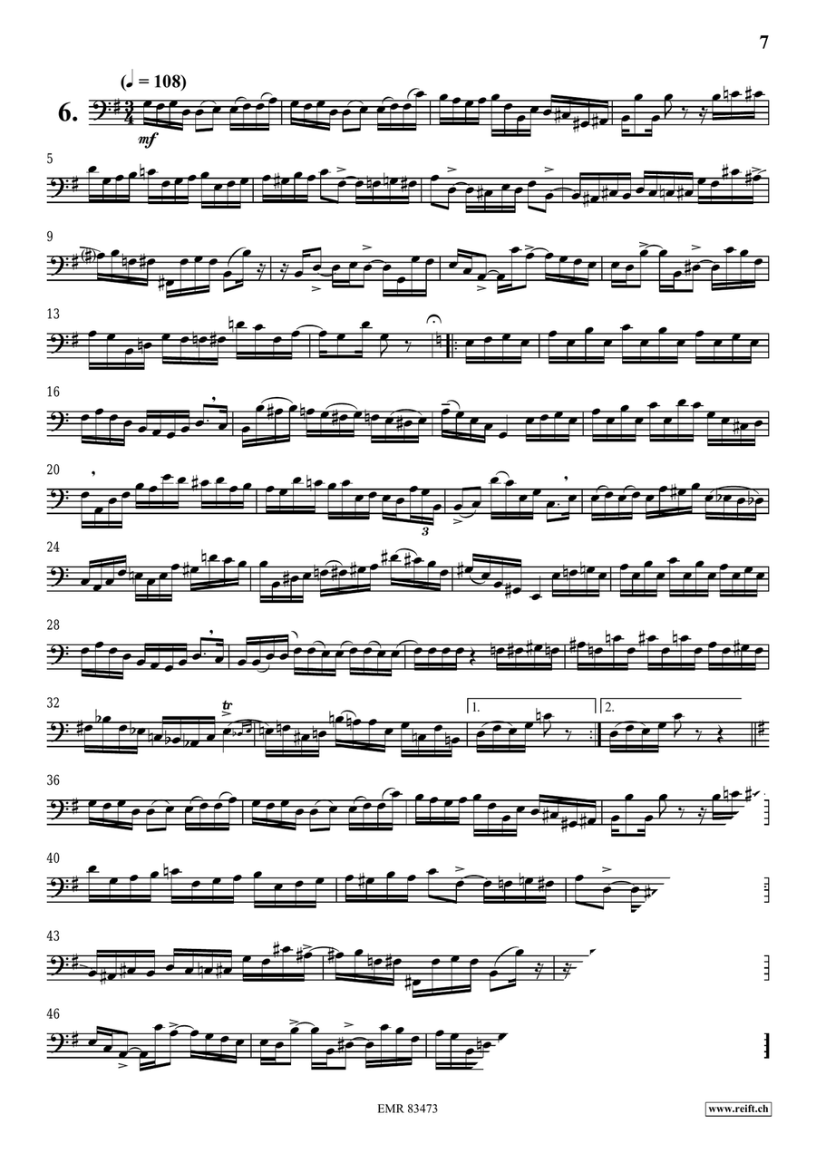 15 Studies 15 Studies Cello scores gallery preview page 8
