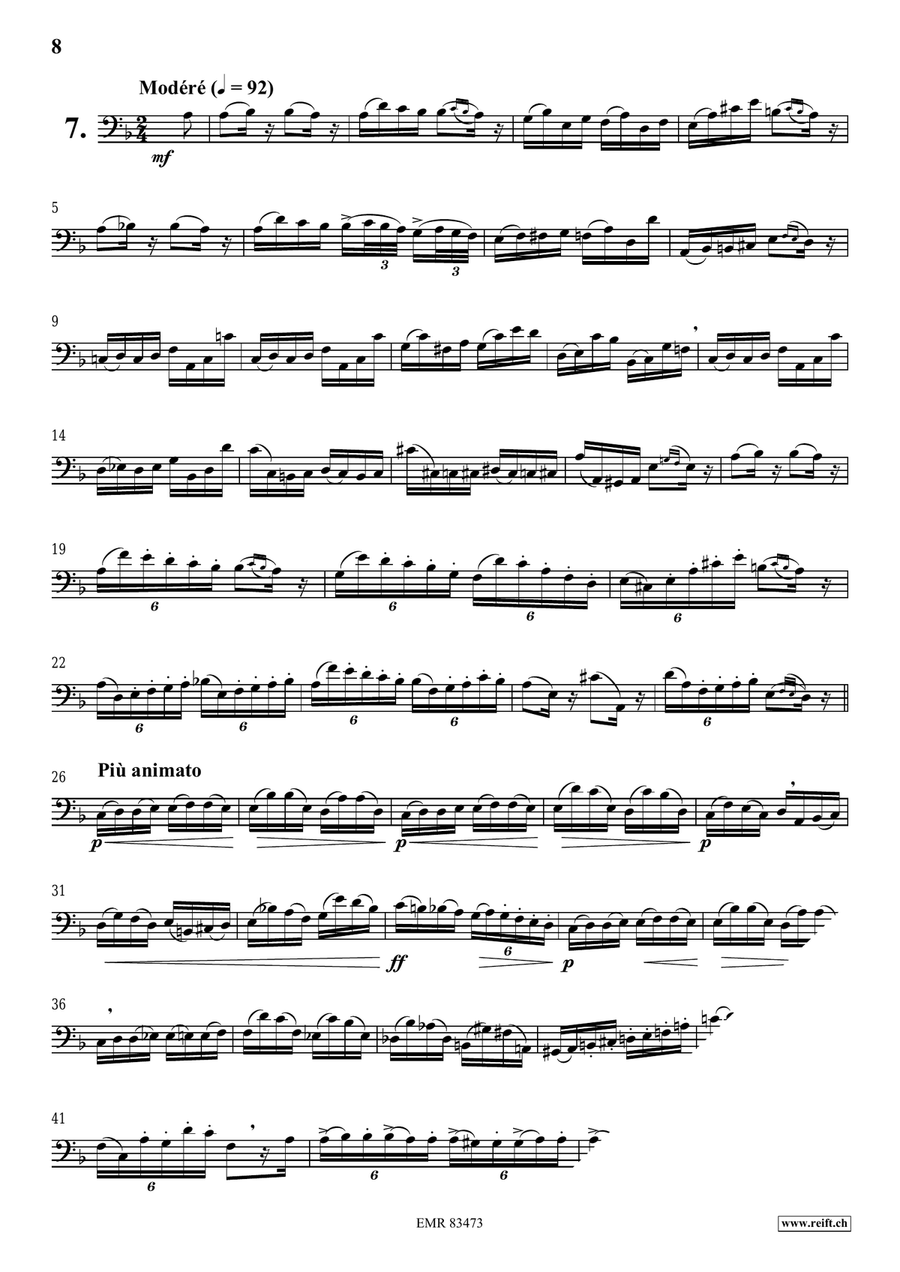 15 Studies 15 Studies Cello scores gallery preview page 9