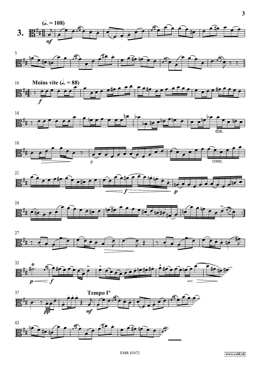 15 Studies 15 Studies Viola Solo scores gallery preview page 5