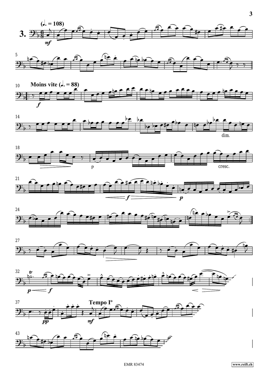 15 Studies 15 Studies Double Bass scores gallery preview page 5