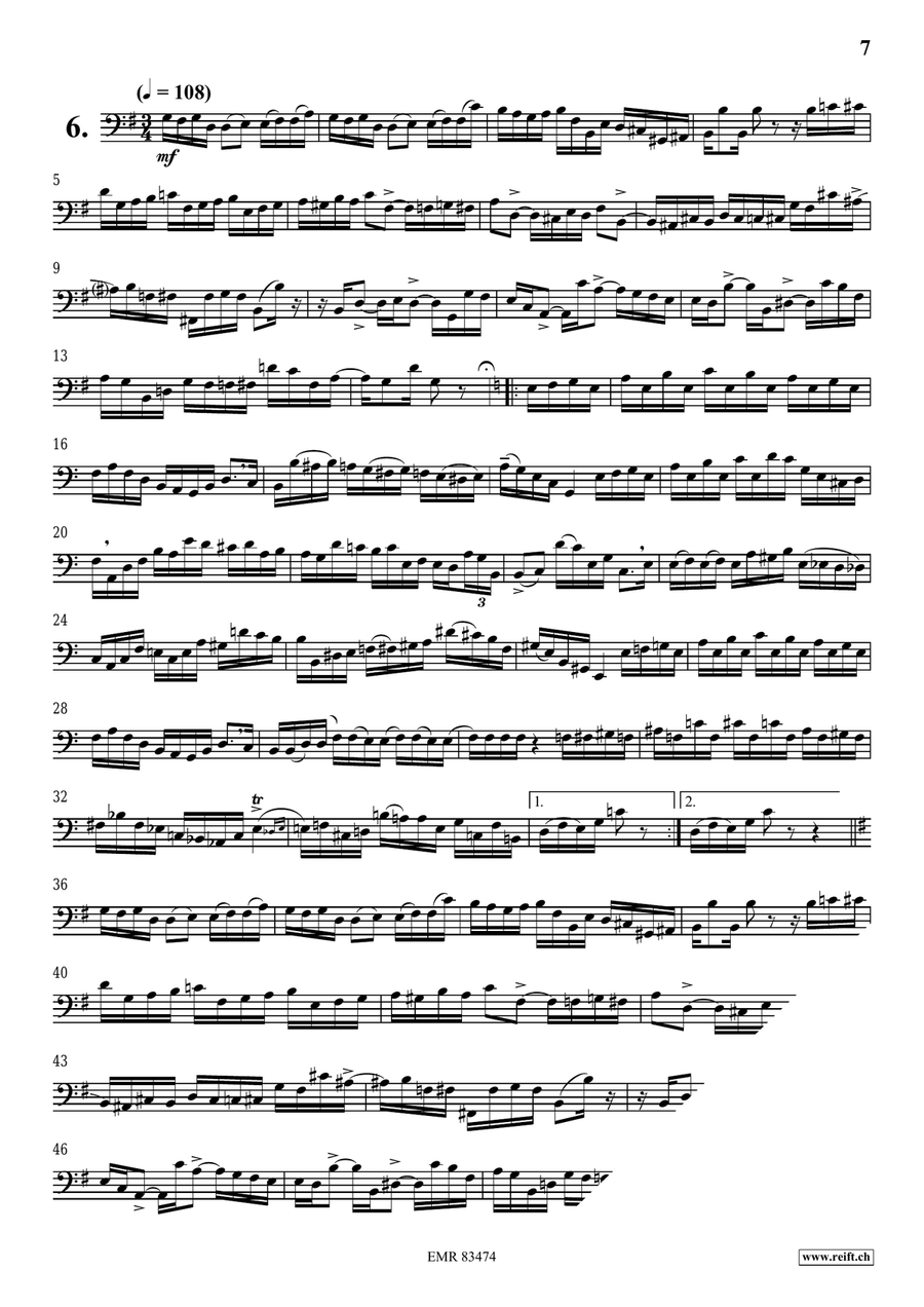 15 Studies 15 Studies Double Bass scores gallery preview page 8