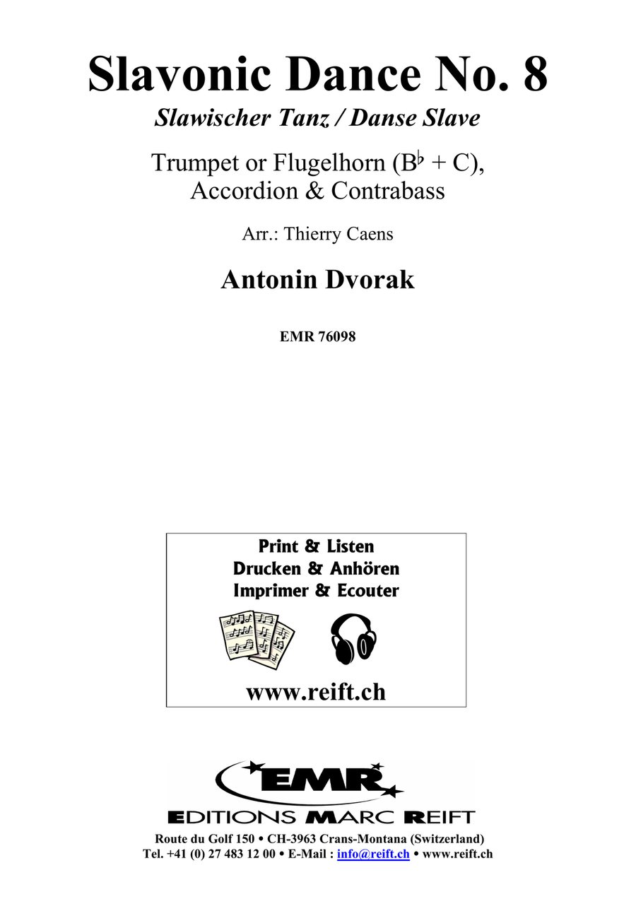 Slavonic Dance No. 8 Slavonic Dance No. 8 Flugelhorn scores gallery preview page 2