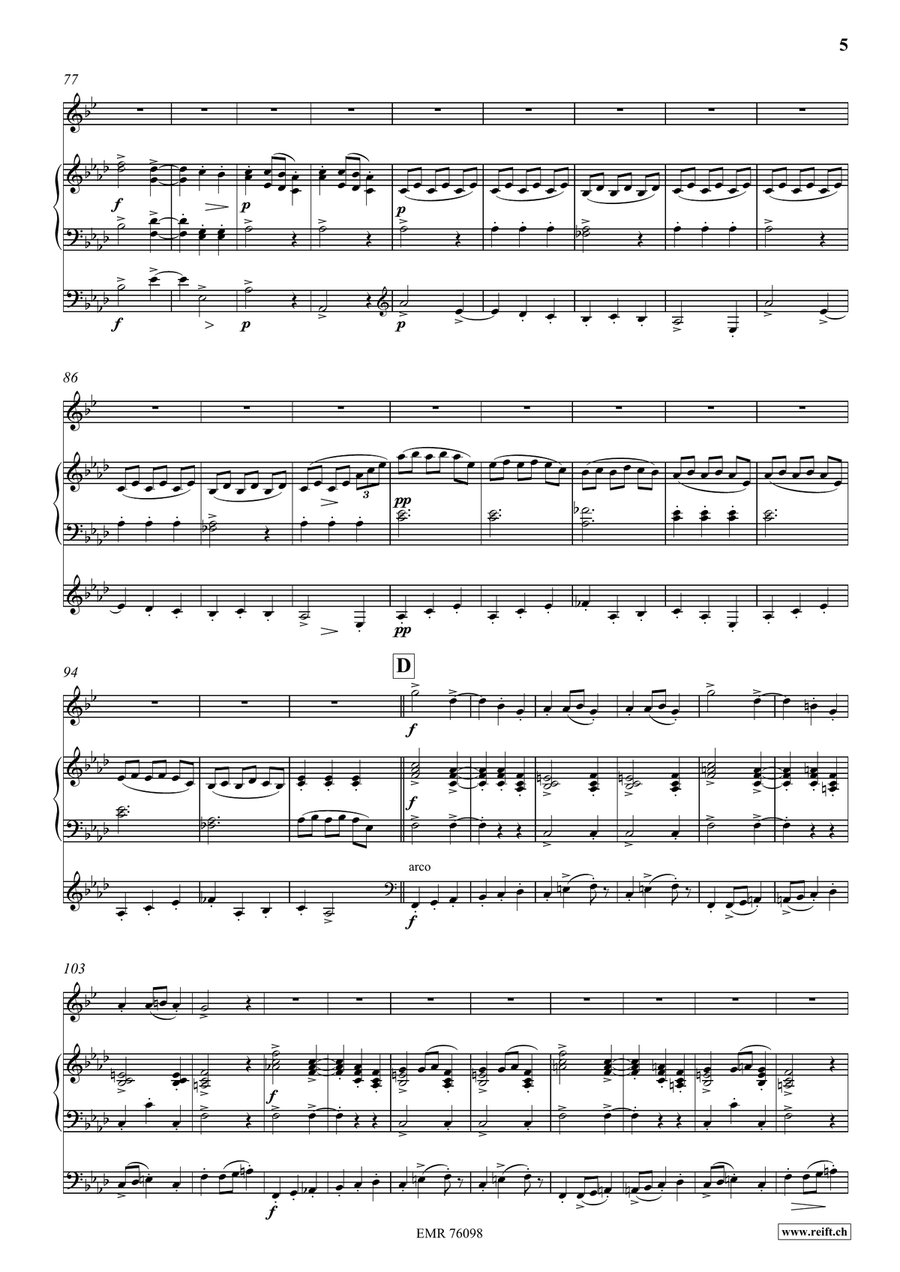 Slavonic Dance No. 8 Slavonic Dance No. 8 Flugelhorn scores gallery preview page 5