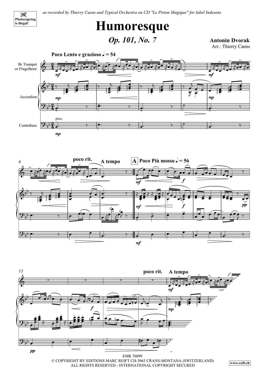 Humoresque Humoresque Flugelhorn scores gallery preview page 3