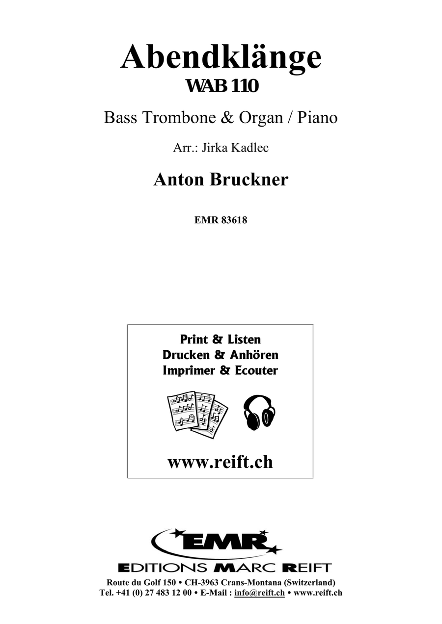 Abendklänge Abendklänge Trombone scores gallery preview page 2