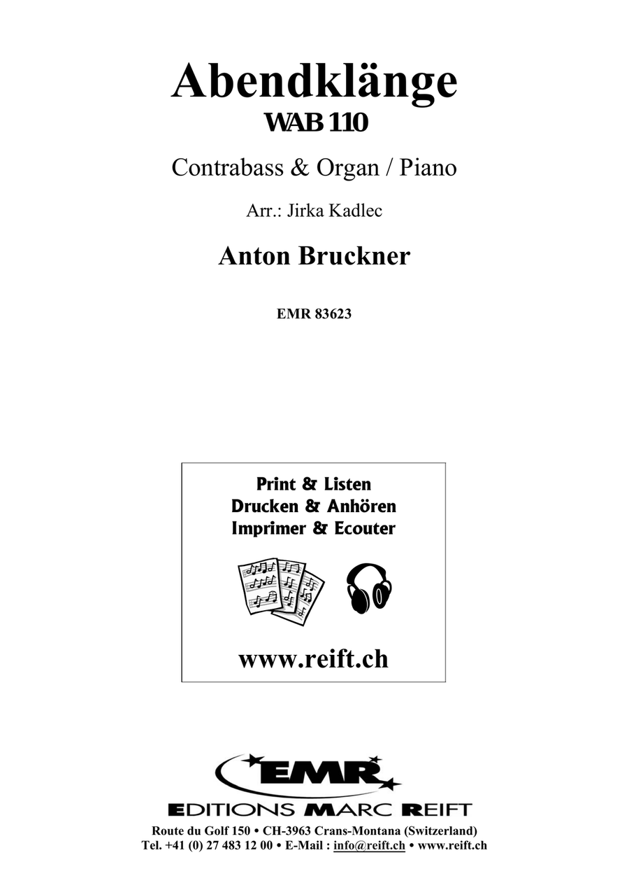 Abendklänge Abendklänge Double Bass scores gallery preview page 2