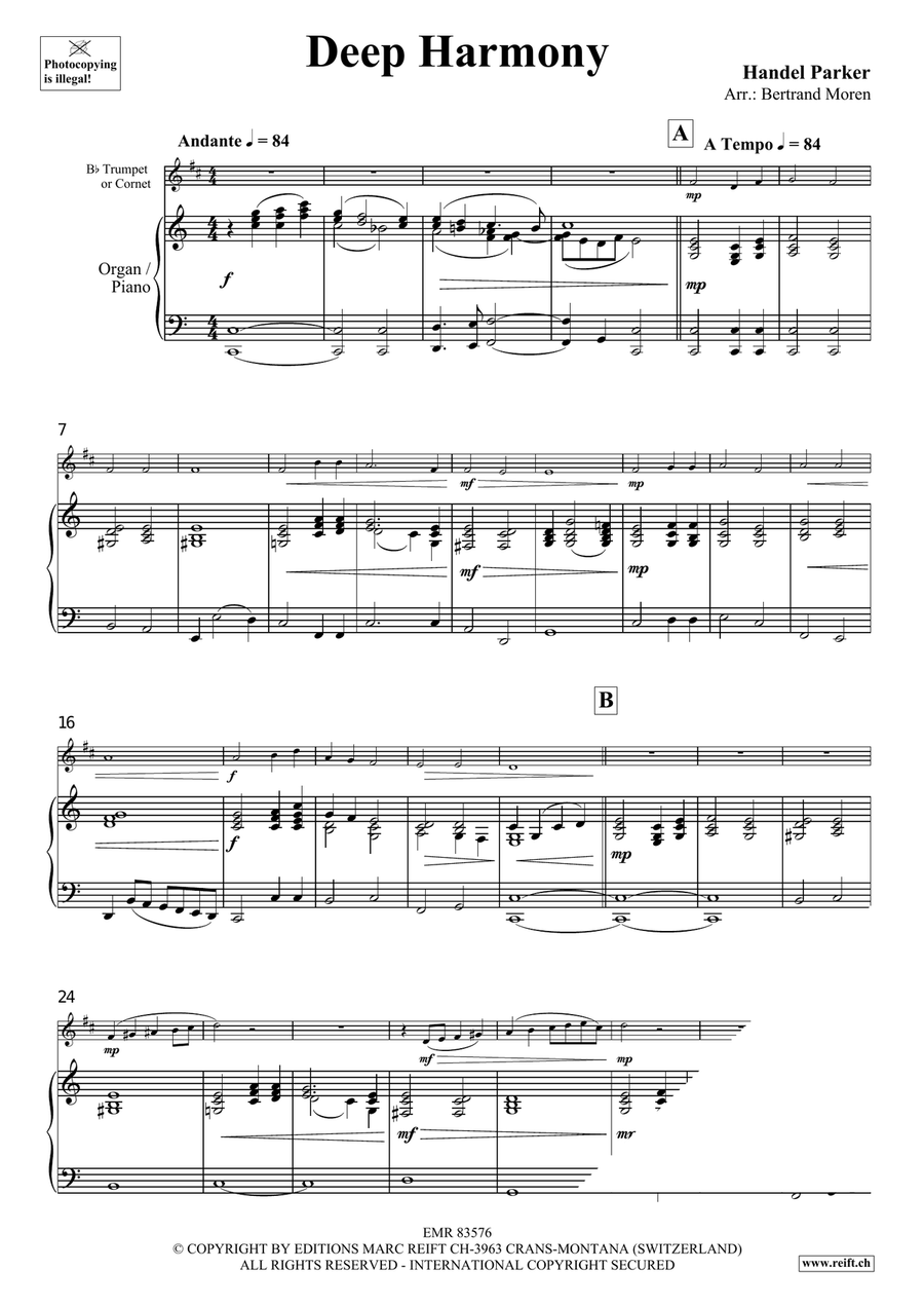 Deep Harmony Deep Harmony Cornet scores gallery preview page 3