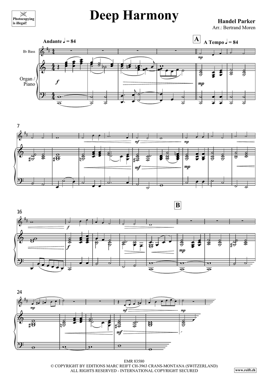 Deep Harmony Deep Harmony Organ scores gallery preview page 3