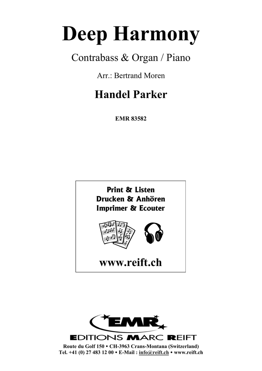 Deep Harmony Deep Harmony Double Bass scores gallery preview page 2