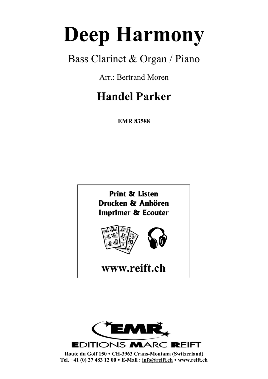 Deep Harmony Deep Harmony Bass Clarinet scores gallery preview page 2