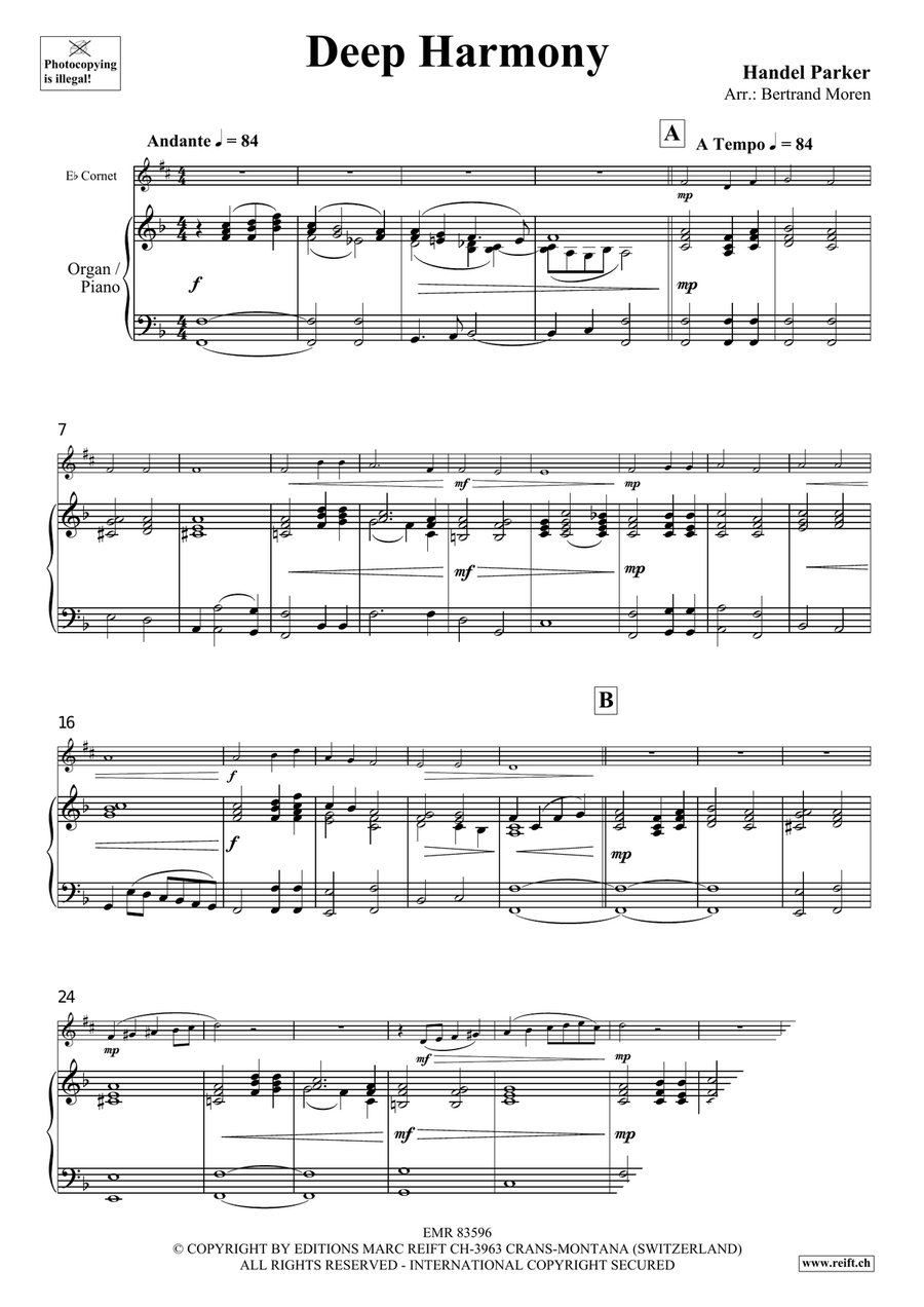 Deep Harmony Deep Harmony Cornet scores gallery preview page 3