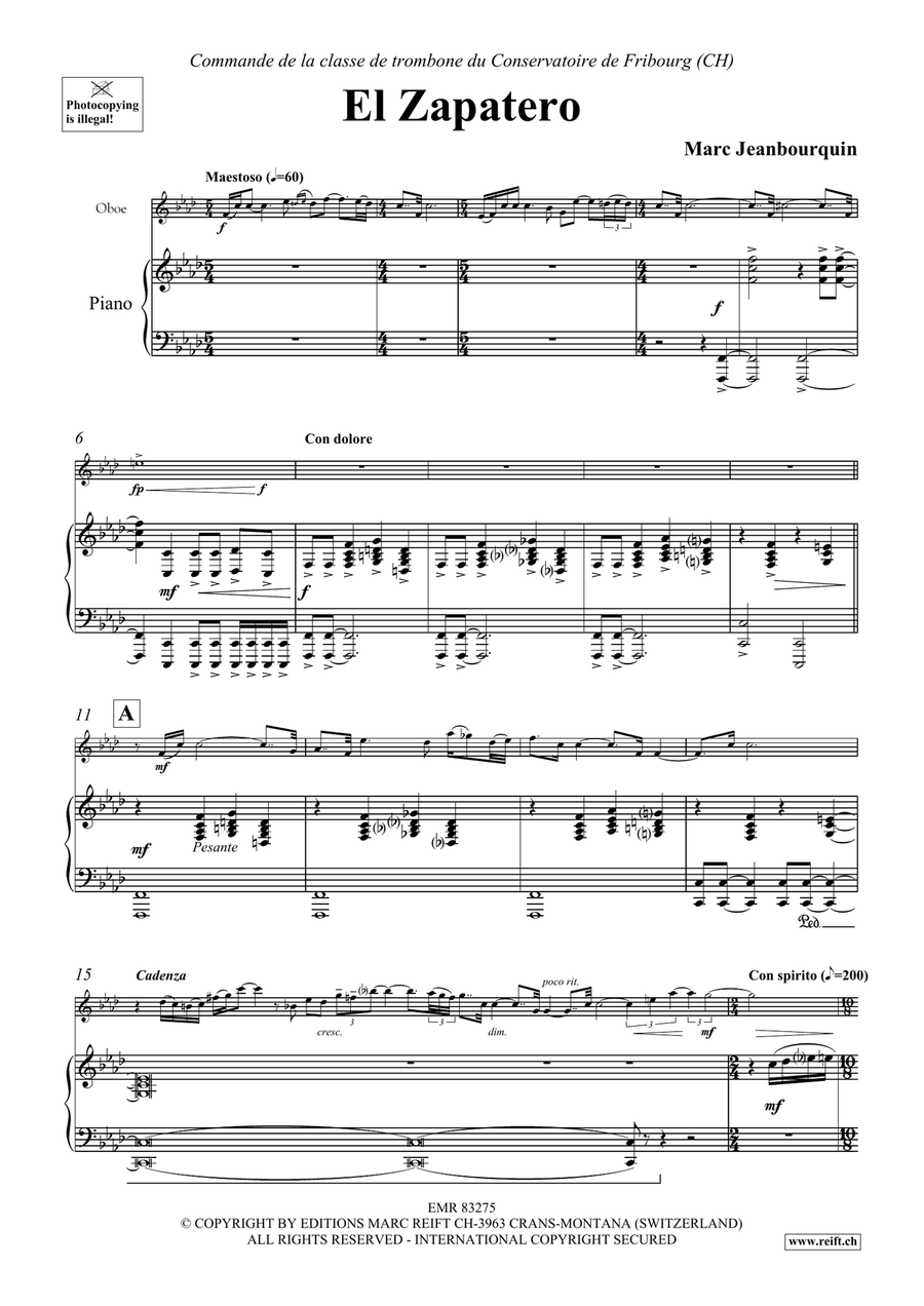 El Zapatero El Zapatero Piano Accompaniment scores gallery preview page 4