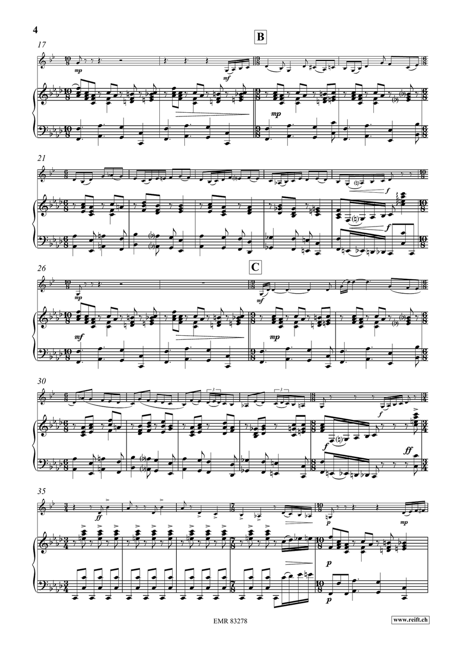 El Zapatero El Zapatero Bass Clarinet scores gallery preview page 5