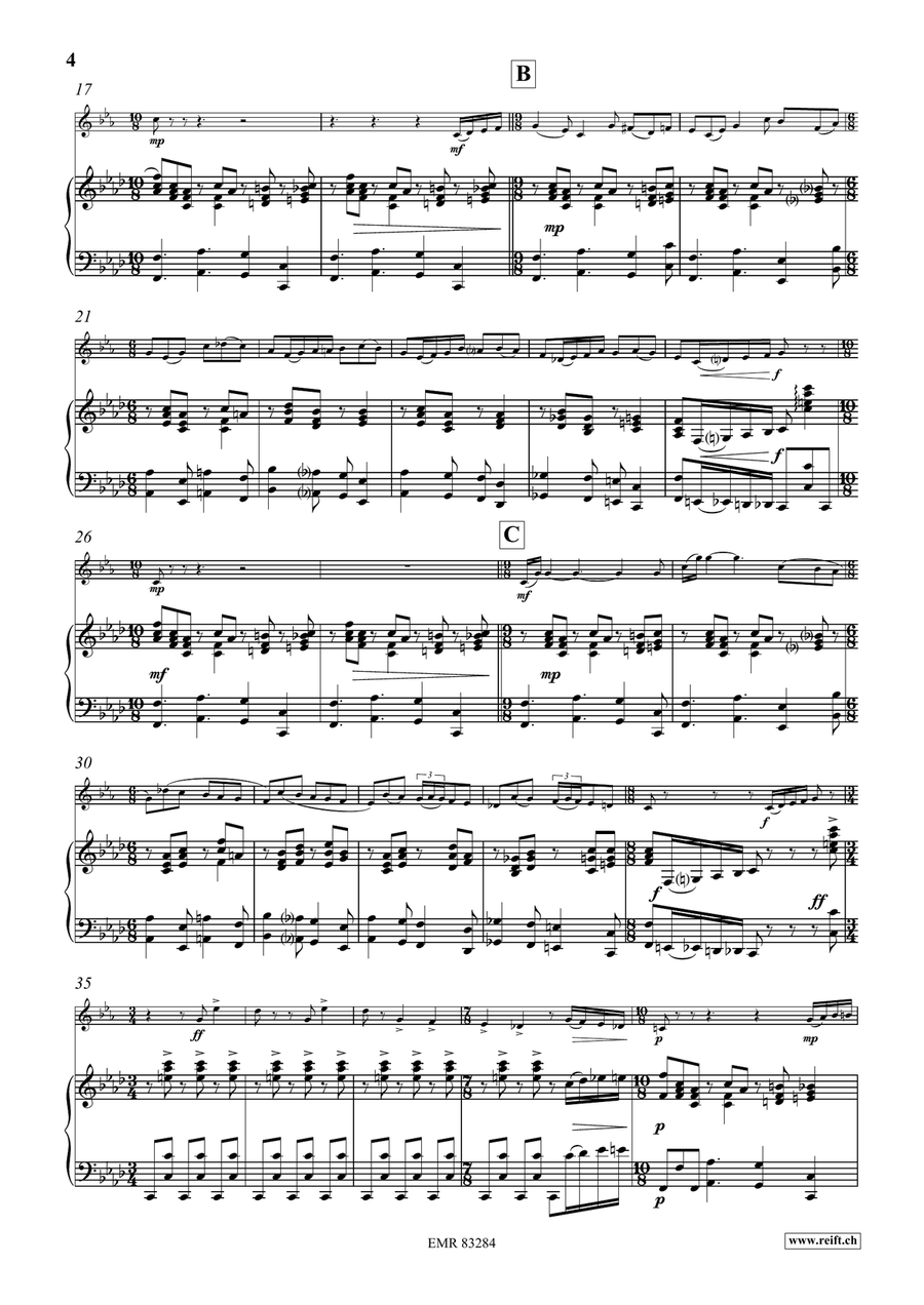El Zapatero El Zapatero Horn scores gallery preview page 5