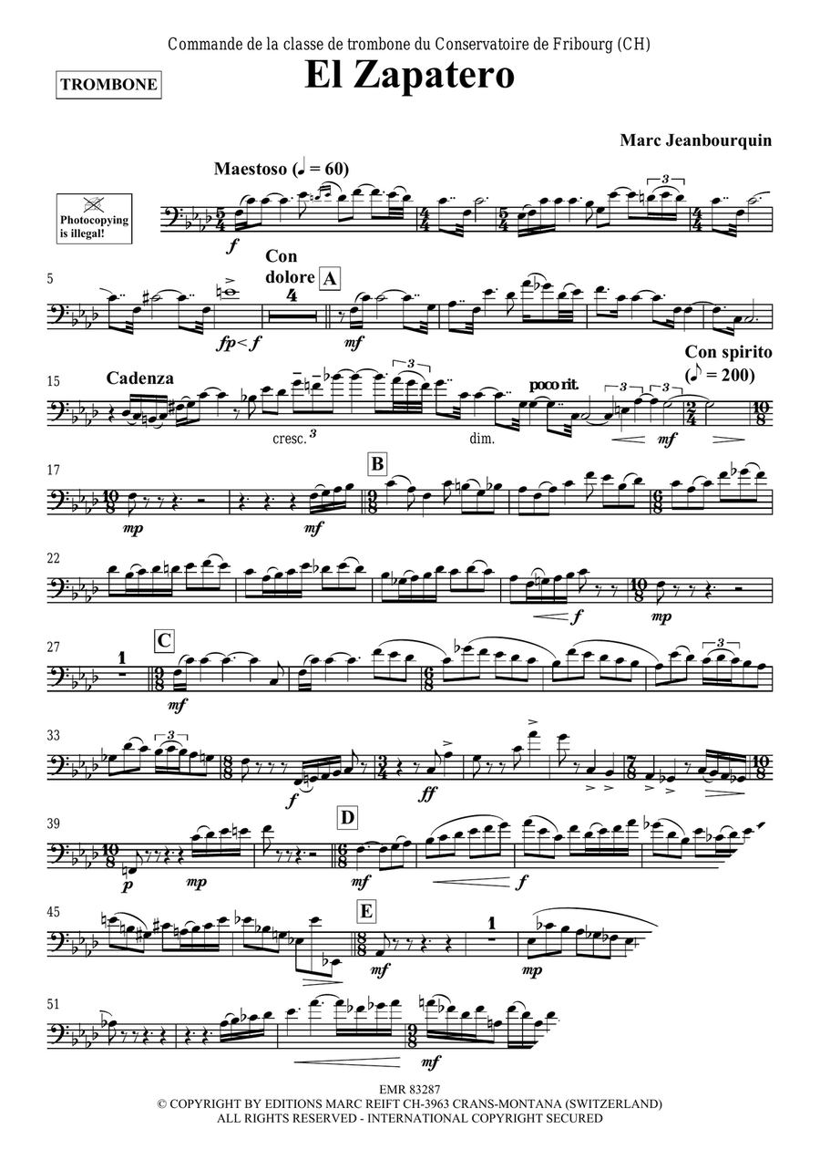 El Zapatero El Zapatero Piano Accompaniment scores gallery preview page 3