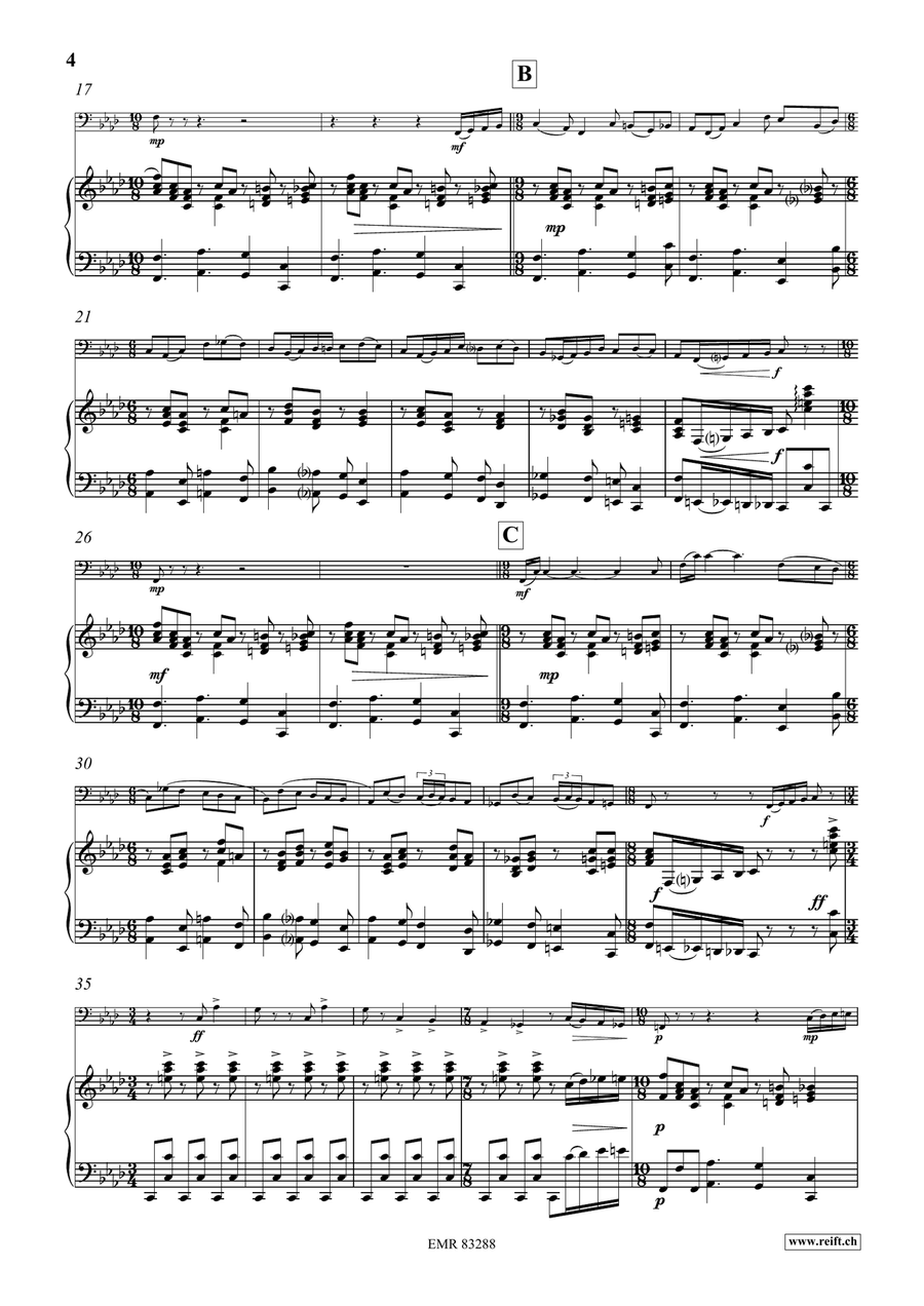 El Zapatero El Zapatero Bass Trombone scores gallery preview page 5