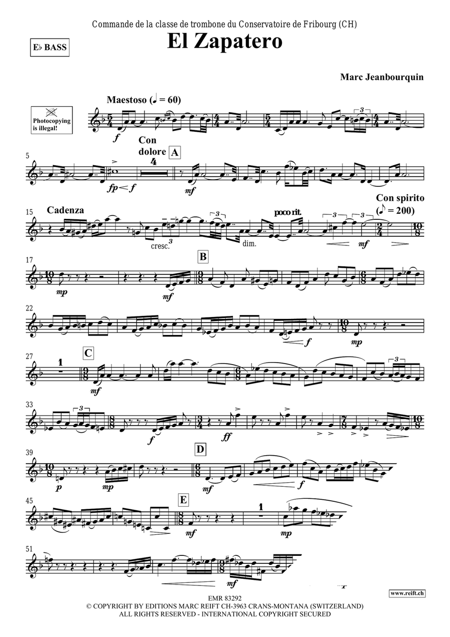 El Zapatero El Zapatero Voice Solo scores gallery preview page 3