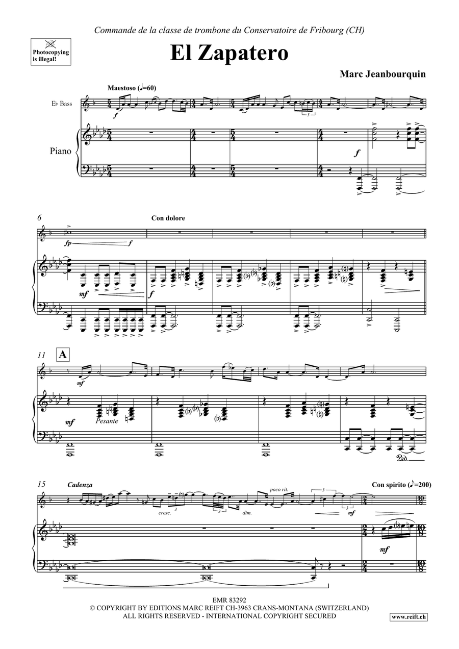 El Zapatero El Zapatero Voice Solo scores gallery preview page 4