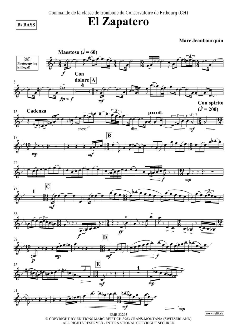 El Zapatero El Zapatero Voice Solo scores gallery preview page 3