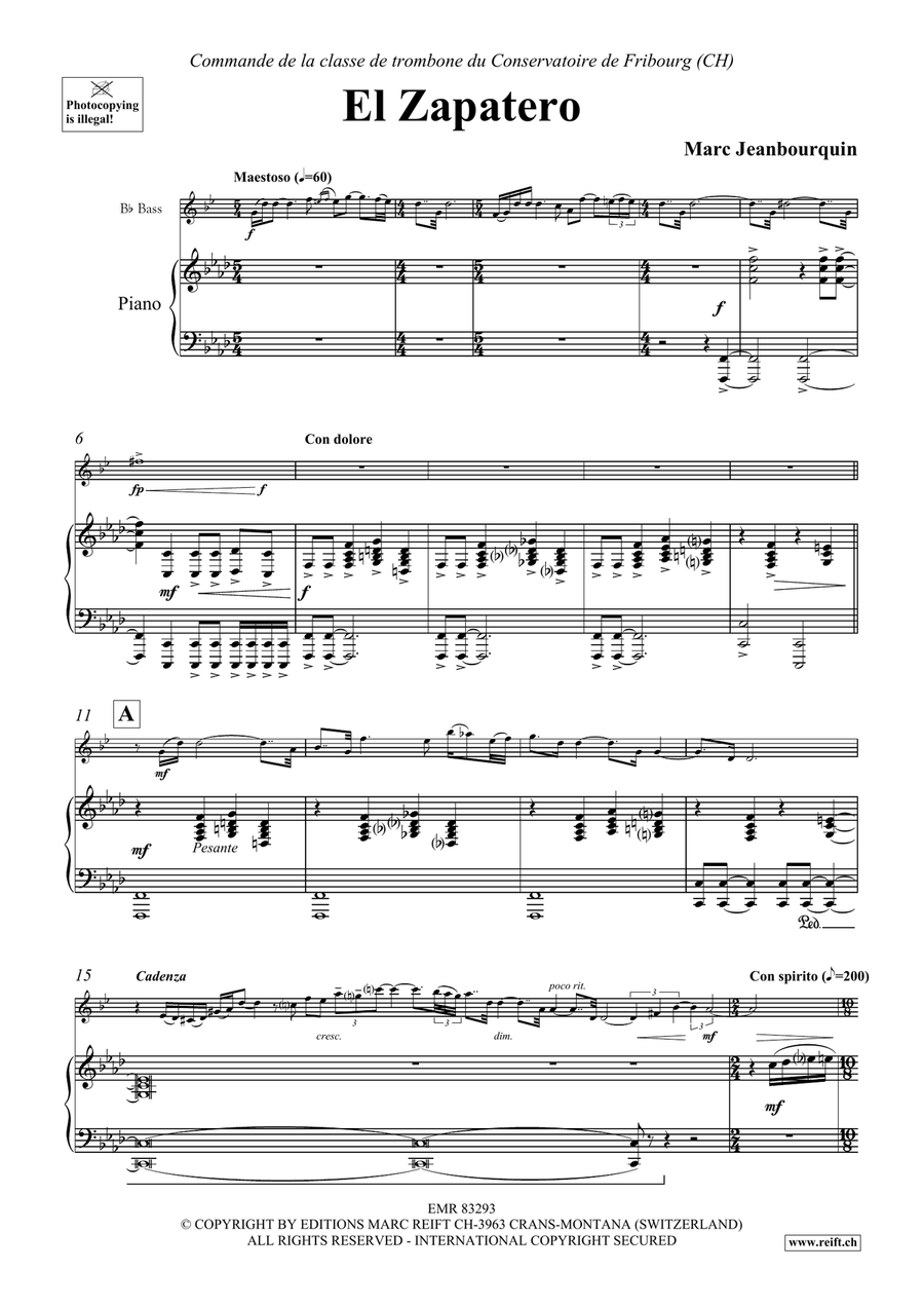 El Zapatero El Zapatero Voice Solo scores gallery preview page 4