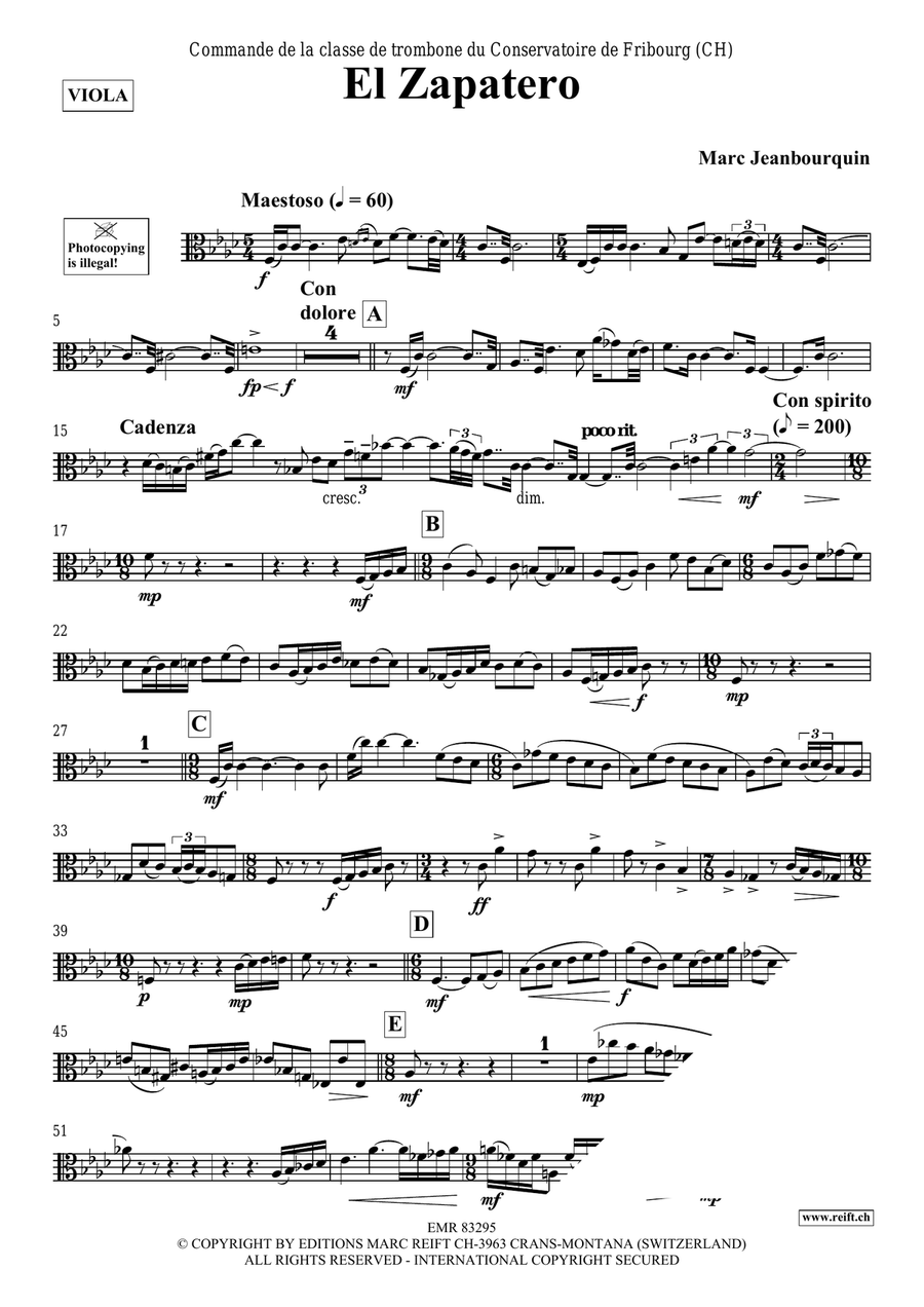 El Zapatero El Zapatero Piano Accompaniment scores gallery preview page 3