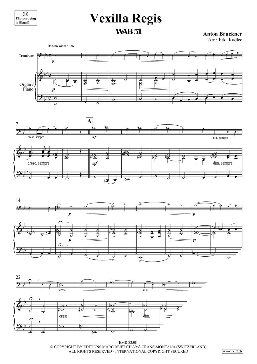 Vexilla Regis Vexilla Regis Organ scores gallery preview page 3