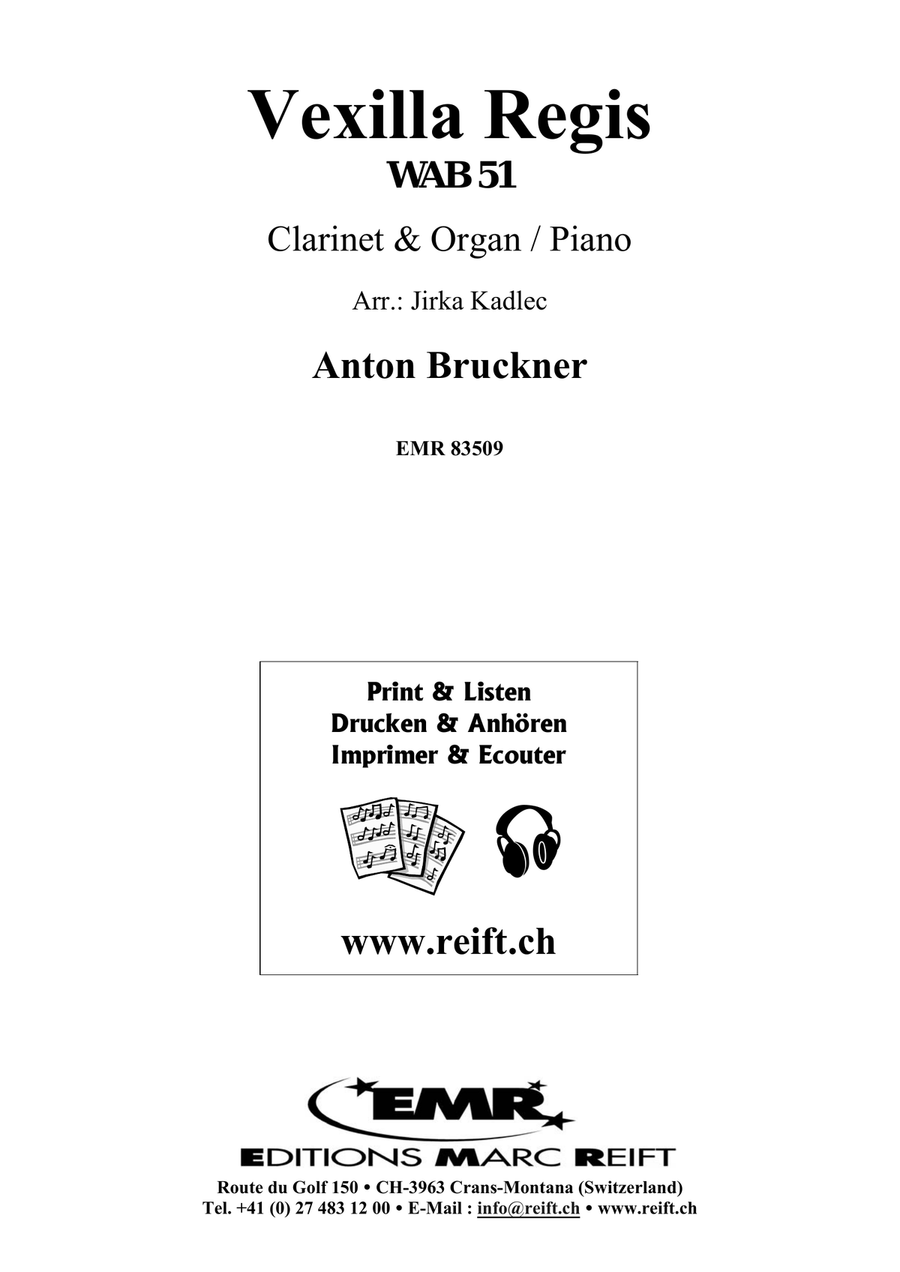 Vexilla Regis Vexilla Regis Clarinet Solo scores gallery preview page 2