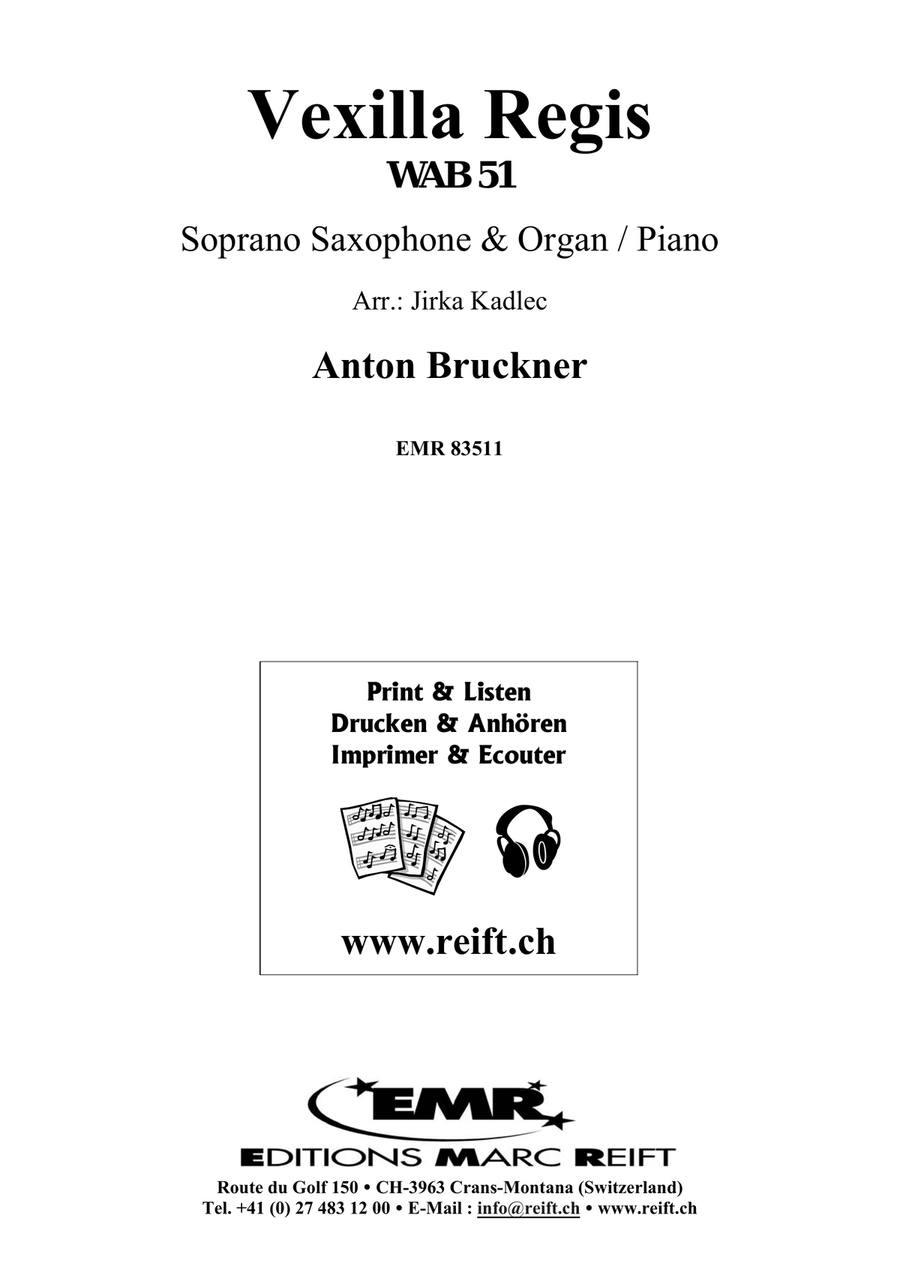 Vexilla Regis Vexilla Regis Soprano Saxophone scores gallery preview page 2