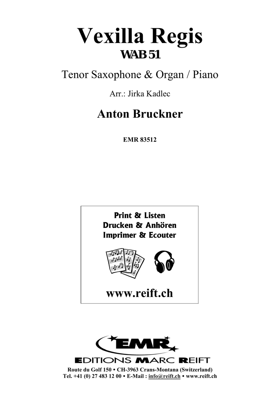 Vexilla Regis Vexilla Regis Tenor Saxophone scores gallery preview page 2
