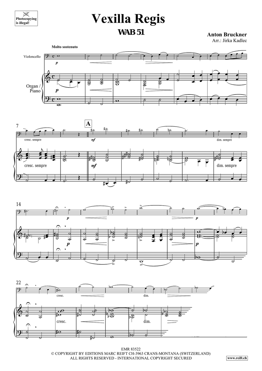 Vexilla Regis Vexilla Regis Organ scores gallery preview page 3
