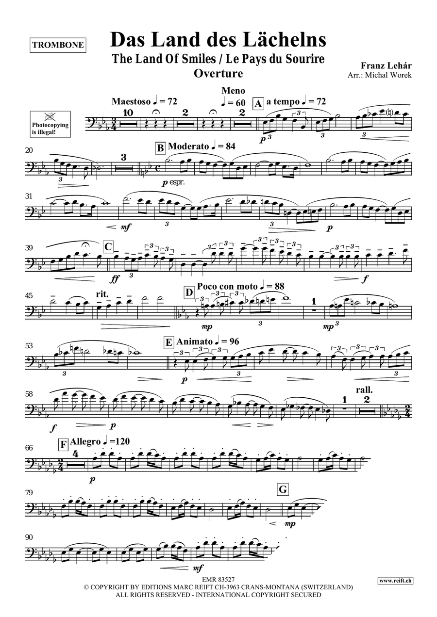 Das Land des Lächelns Das Land des Lächelns Piano Accompaniment scores gallery preview page 3