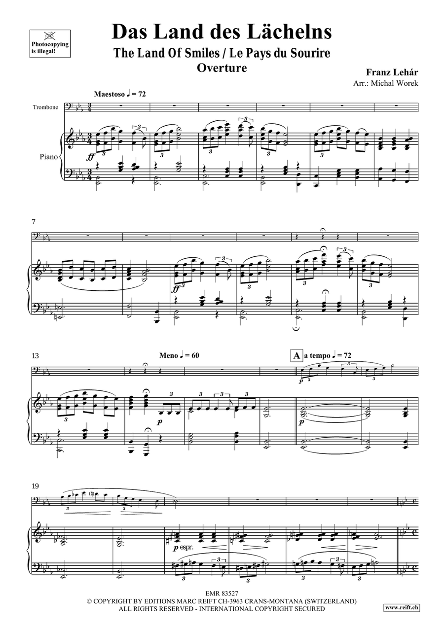 Das Land des Lächelns Das Land des Lächelns Piano Accompaniment scores gallery preview page 4