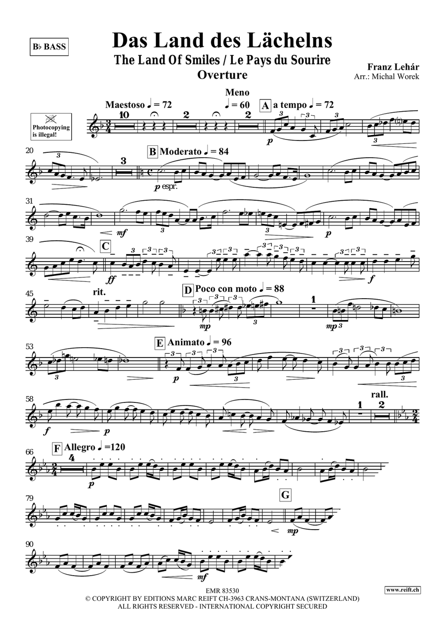 Das Land des Lächelns Das Land des Lächelns Voice Solo scores gallery preview page 3