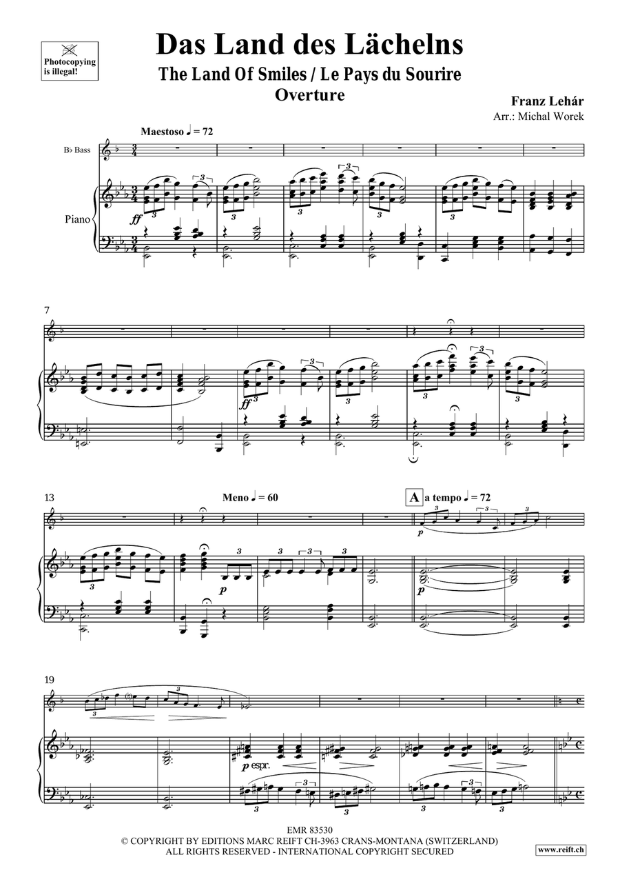 Das Land des Lächelns Das Land des Lächelns Voice Solo scores gallery preview page 4