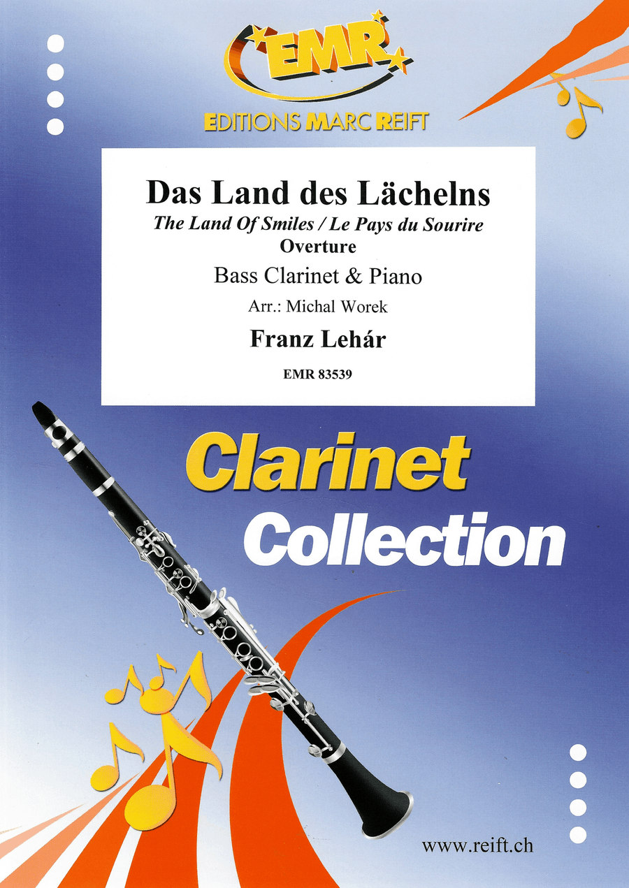 Das Land des Lächelns Das Land des Lächelns Bass Clarinet scores gallery preview page 1