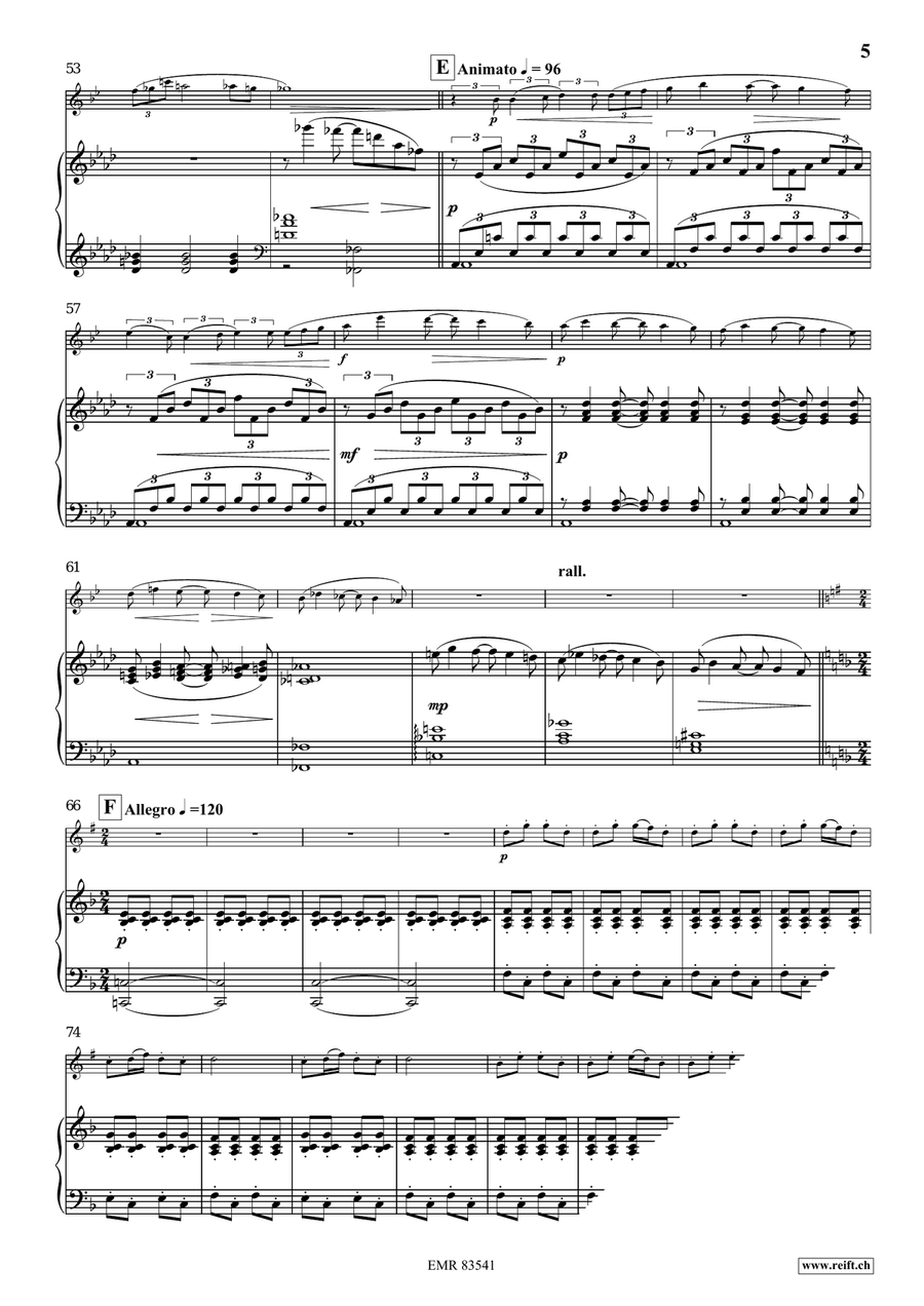 Das Land des Lächelns Das Land des Lächelns Tenor Saxophone scores gallery preview page 6