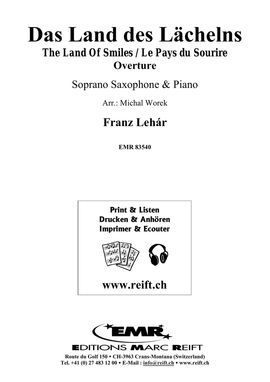 Das Land des Lächelns Das Land des Lächelns Soprano Saxophone scores gallery preview page 2