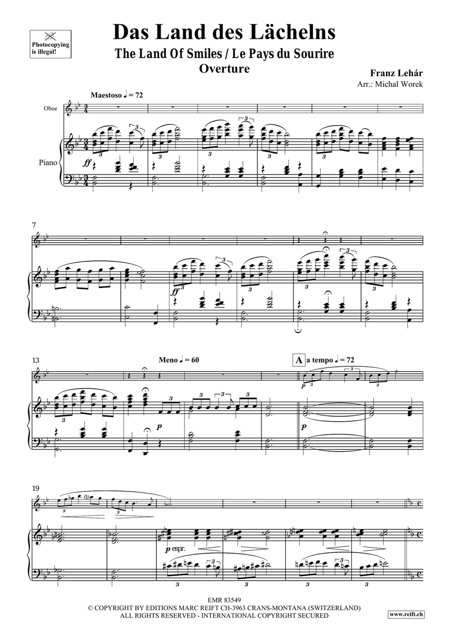 Das Land des Lächelns Das Land des Lächelns Piano Accompaniment scores gallery preview page 4