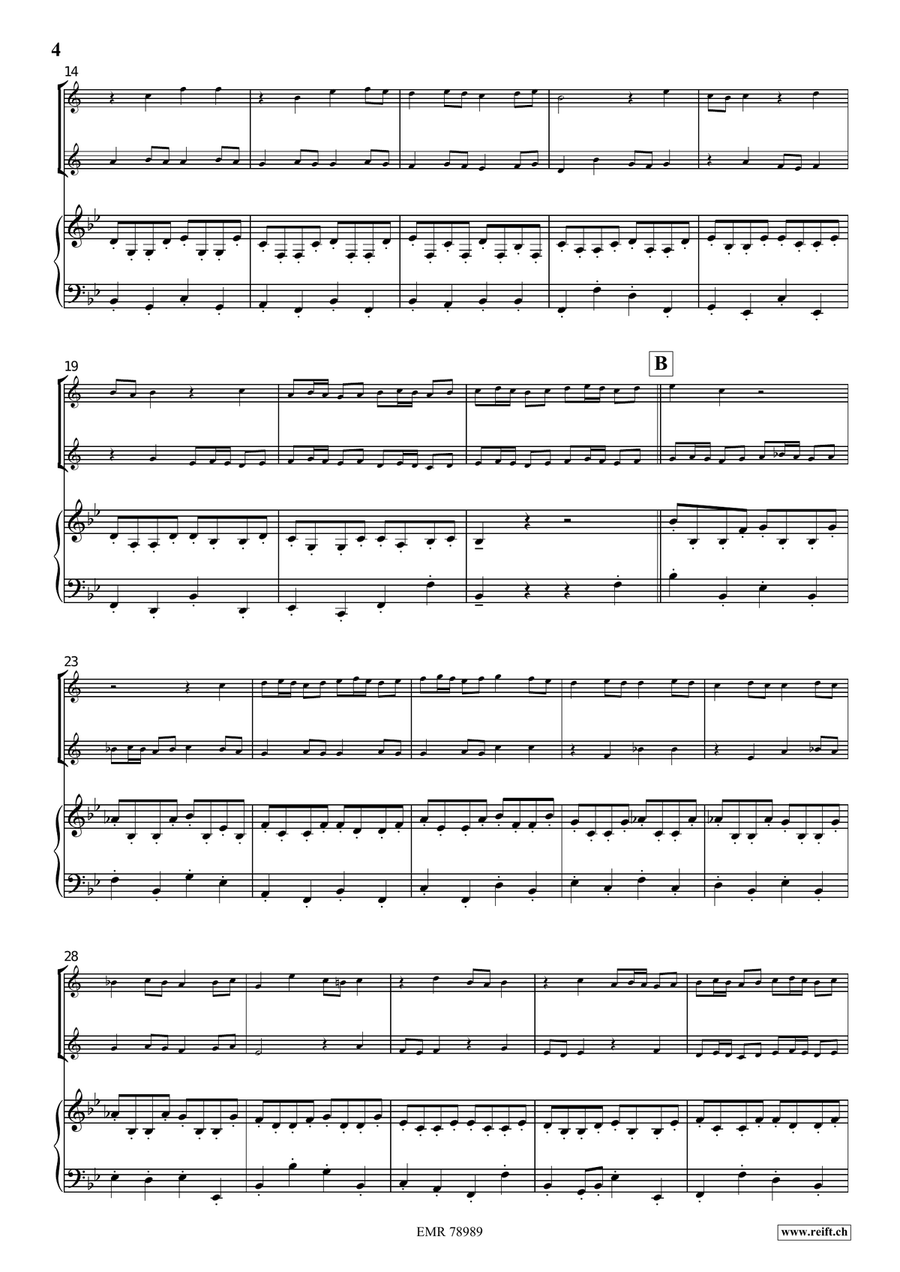 Jesu Der Du Meine Seele Jesu Der Du Meine Seele Cornet scores gallery preview page 4