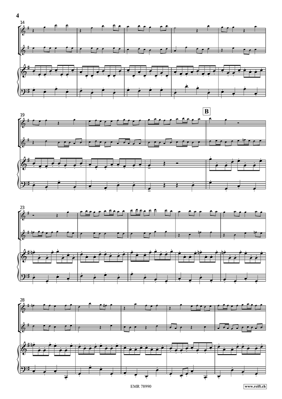 Jesu Der Du Meine Seele Jesu Der Du Meine Seele Piccolo scores gallery preview page 4
