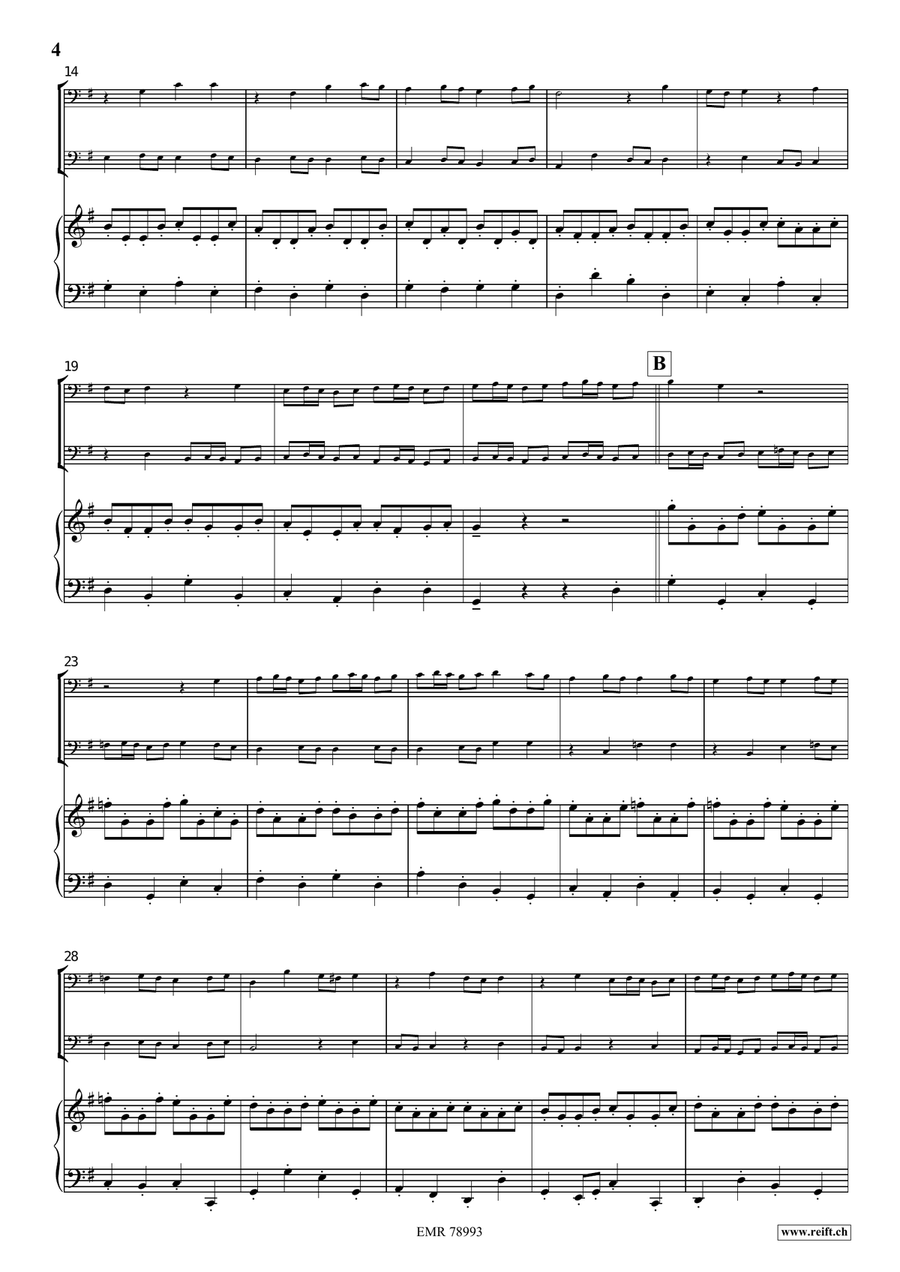Jesu Der Du Meine Seele Jesu Der Du Meine Seele Cello scores gallery preview page 4