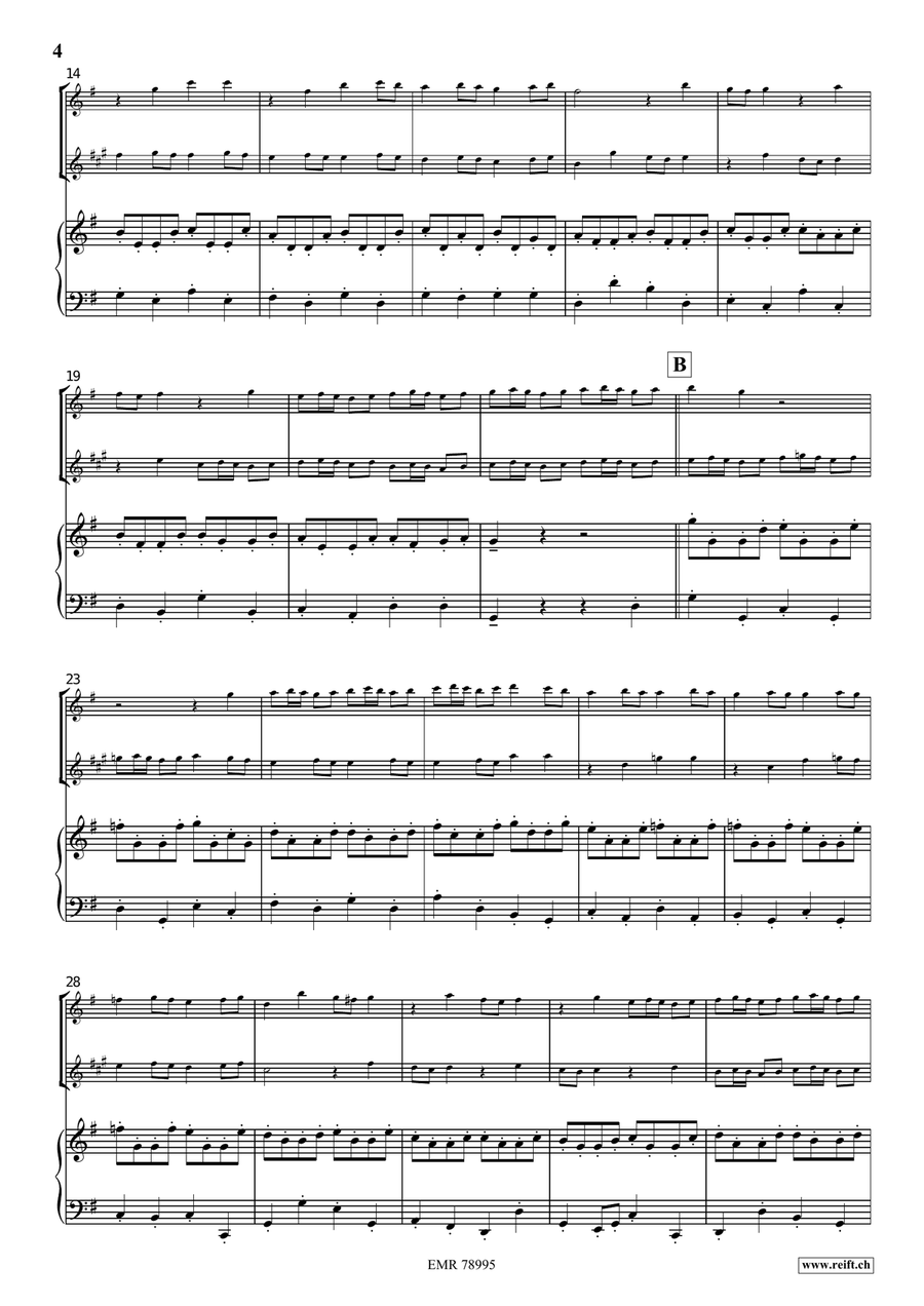 Jesu Der Du Meine Seele Jesu Der Du Meine Seele Clarinet scores gallery preview page 4
